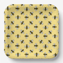 Bienen Geburtstagsparty Baby Brautparty gelb