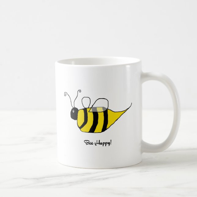 Bienen-glückliche Tasse (Rechts)