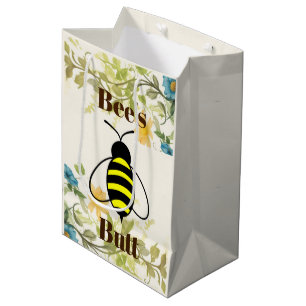 Bienen-Hintern-Geschenktasche Mittlere Geschenktüte
