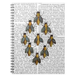 Bienen im Mittelalter 2 Notizblock