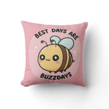 Bienen-Kinderzimmer-Kissen – Süße Hummel-Dekoratio