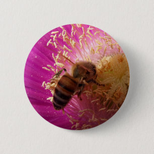 Bienen-Knöpfe Button