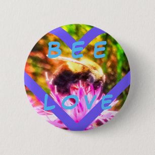 BIENEN-LIEBE-MED-BUTTON BUTTON