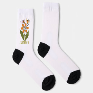 Bienen Liebe Sommer und ich auch Socken