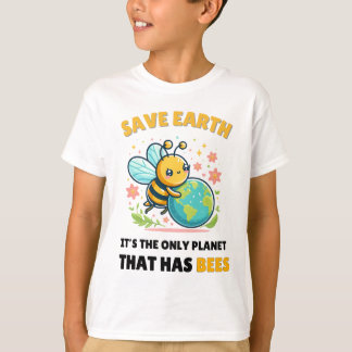 Bienen Liebhaber Gerettet Erde T-Shirt