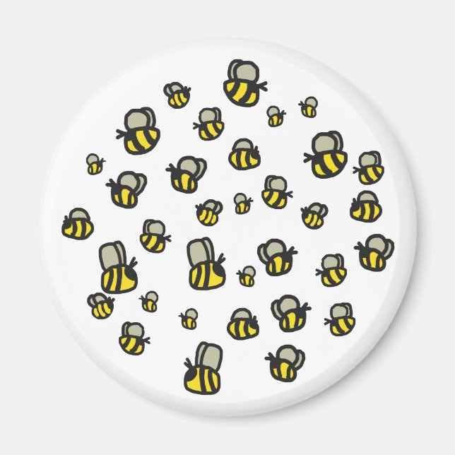 Bienen Magnet (Vorne)
