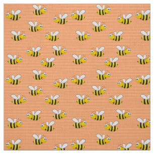 Bienen-Muster Stoff