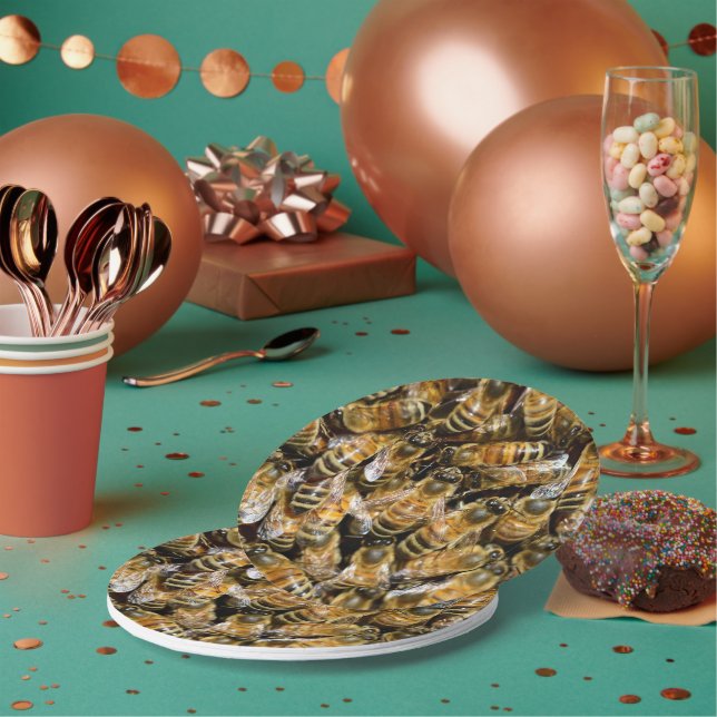Bienen Pappteller (Multi)