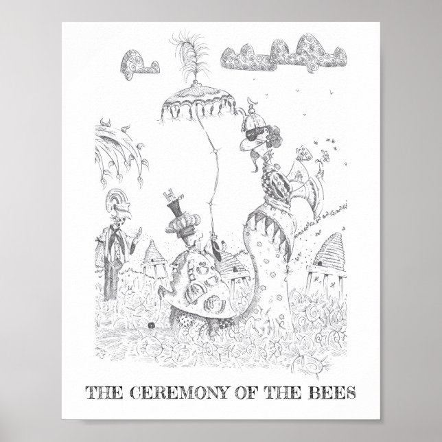 Bienen Poster (Vorne)