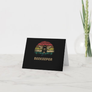 Bienen Retro Imker Retro Bienen Karte