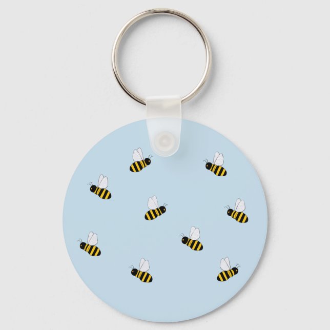 Bienen Schlüsselanhänger (Vorderseite)