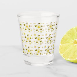 Bienen Schnapsglas