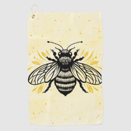 Bienen-schönes Golfhandtuch