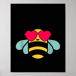 Bienen-Shirt Mädchen Hummel Biene Art Kleinkind Ki Poster