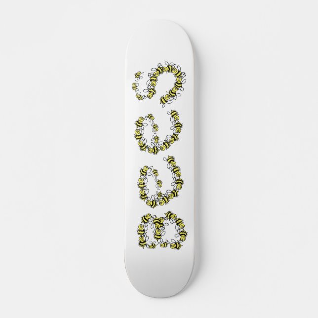 Bienen Skateboard (Vorne)