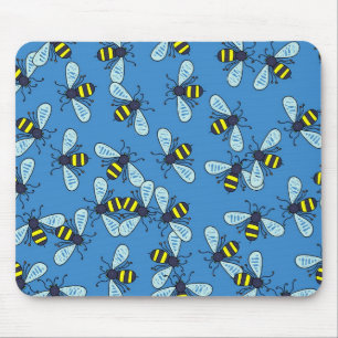 Bienen-Tapete Mousepad
