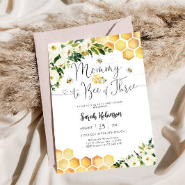 Bienen-Themen-Baby-Shower-Einladung Einladung
