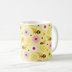 Bienen und Blume Kaffeetasse