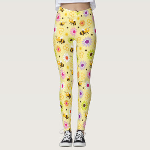 Bienen und Blume Leggings