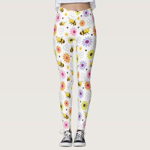 Bienen und Blume Leggings