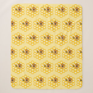 Bienen und Honigwabe Sherpadecke