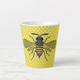 Bienen und Honigwaben - die Bienen Gerettet Milchtasse