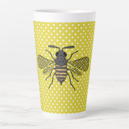 Bienen und Honigwaben - die Bienen Gerettet Milchtasse