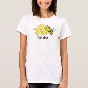 Bienen und Honigwaben T-Shirt