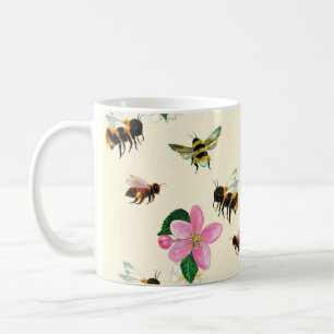 Bienen und Hummel Kaffeetasse