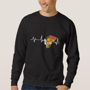 Bienen- und Pizza-Heartbeat-Bienenzucht Sweatshirt