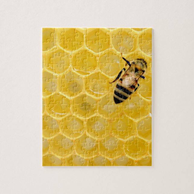 Bienen und Waben (Vertikal)