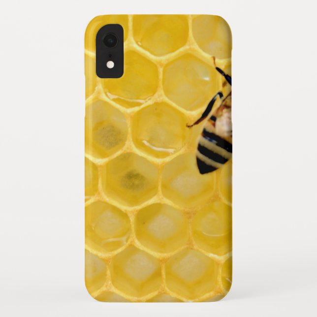 Bienen und Waben Case-Mate iPhone Hülle (Rückseite)
