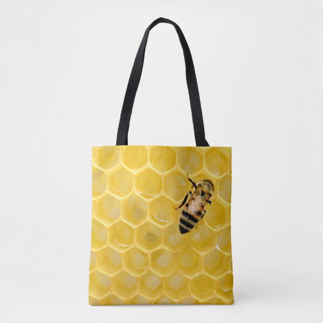 Bienen und Waben Tasche (Vorderseite)