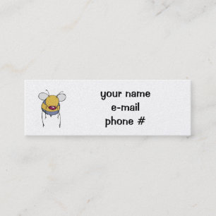 Bienen-Visitenkarte Mini Visitenkarte