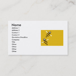 Bienen-Visitenkarte Visitenkarte