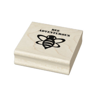 Bienenabenteuerliche Briefmarke Gummistempel
