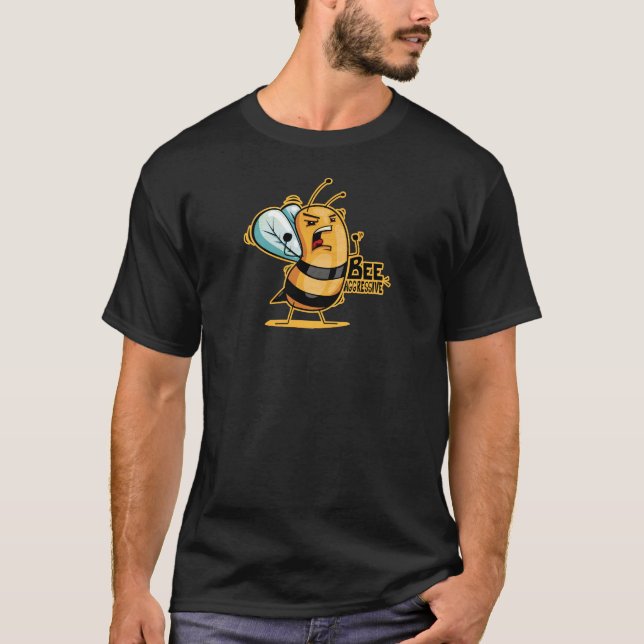 Bienenaggressiv T-Shirt (Vorderseite)