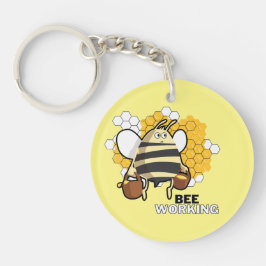 Bienenarbeit Schlüsselanhänger