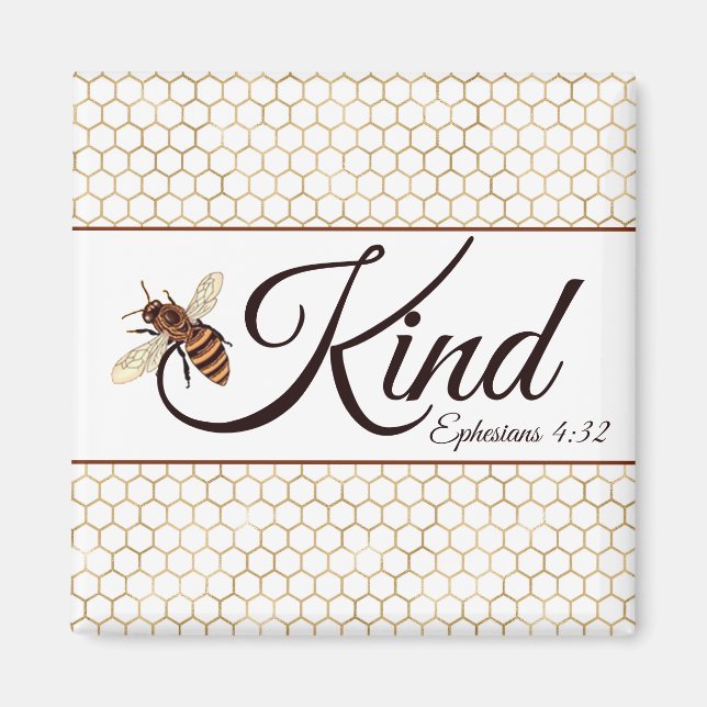 Bienenart Magnet (Vorne)