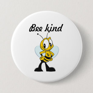 Bienenart-Schlüsselanhänger Button