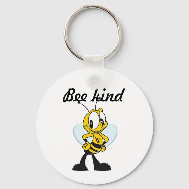 Bienenart-Schlüsselanhänger Schlüsselanhänger (Vorderseite)