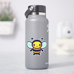 Bienenaufkleber für Wasserflasche Aufkleber