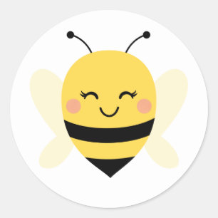 Bienenaufkleber Umschlag Aufkleber für Baby Shower