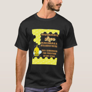 Bienenbau - Bienenzucht Bienenstock Idee Apiologe T-Shirt