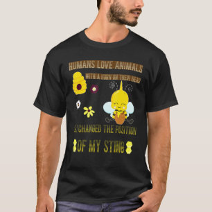 Bienenbau - Bienenzucht Bienenstock Idee Apiologe T-Shirt