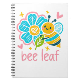 Bienenblatt Glauben Rette Die Bienen für eine ruhi Notizblock