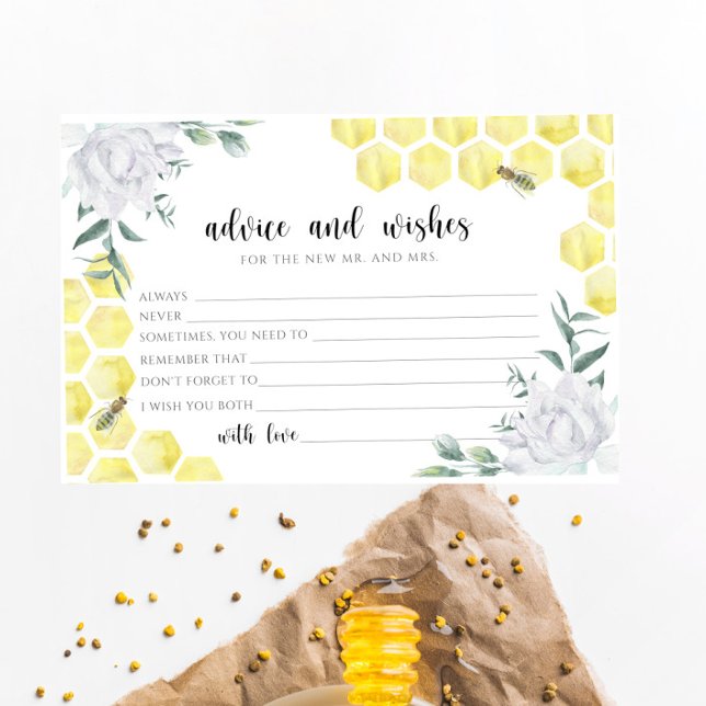 Bienenblütenberatung und wünscht Brautparty Briefpapier (Von Creator hochgeladen)