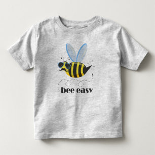 Bienencharakter mit Schnurrbart-Sonnenbrille Bee E Kleinkind T-shirt