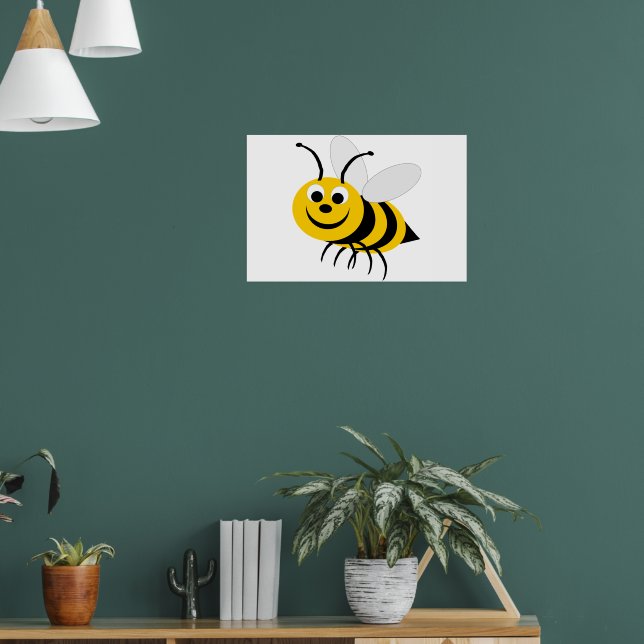 Bienendesign Poster (Wohnzimmer 1)