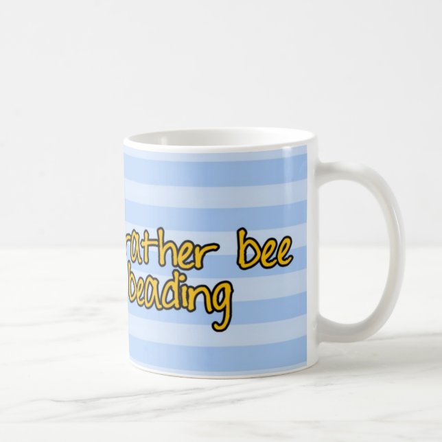 Bieneneher bördeln kaffeetasse (Rechts)